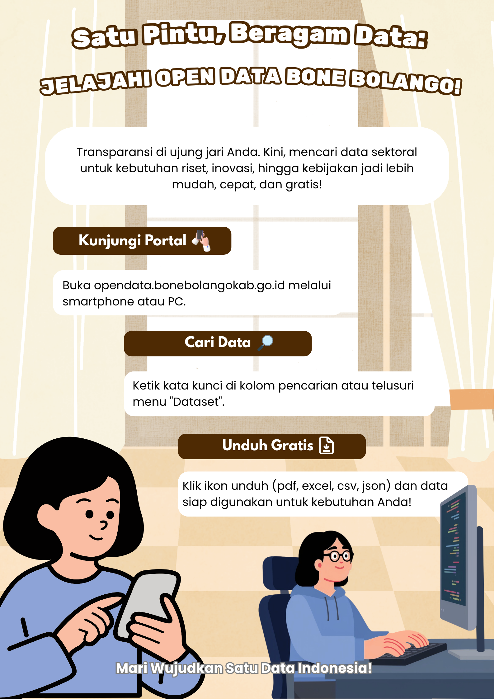 Thumbnail Panduan Akses & Eksplorasi Portal Open Data Bone Bolango